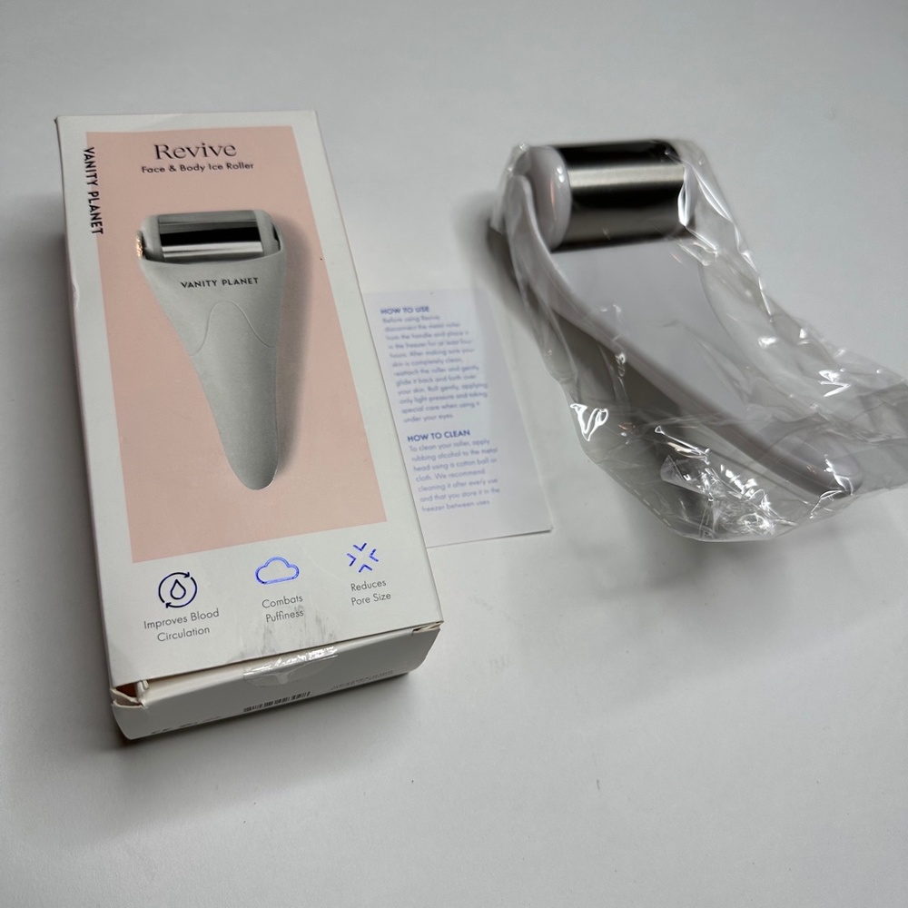 New in Box - Revive Face & Body Ice Roller - skin firming tightening, puffiness - Picture 8 of 12